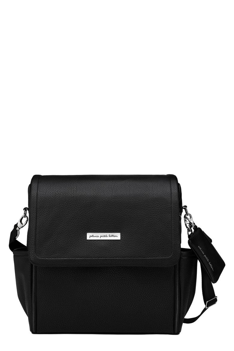 Boxy Backpack Diaper Bag, Main, color, EBONY