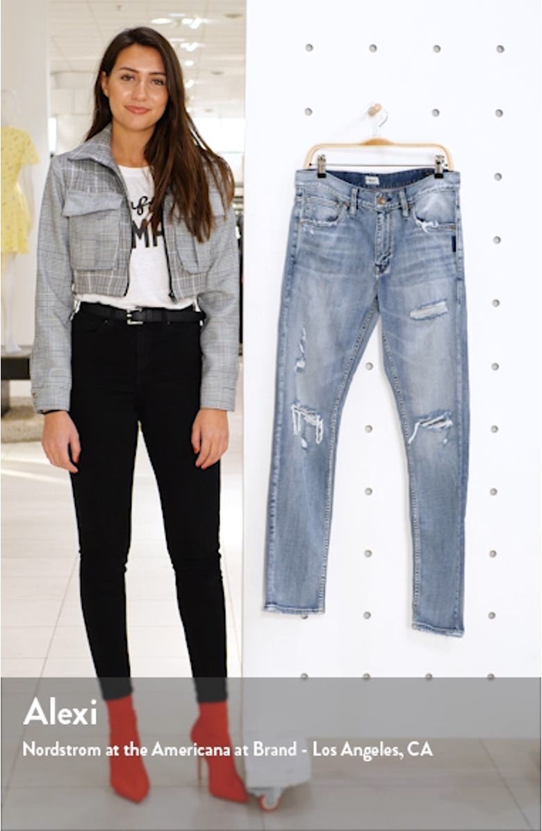 Kenaston Ripped Slim Fit Jeans, sales video thumbnail