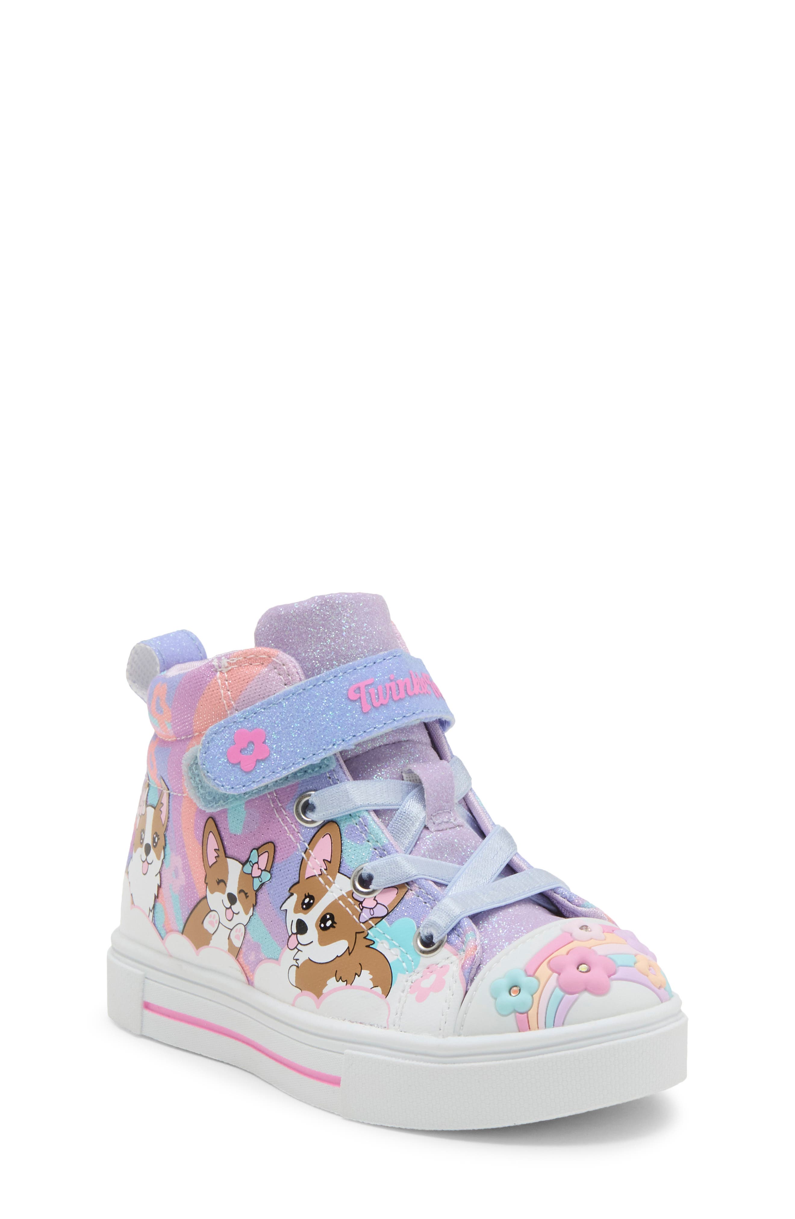 Kids' Twinkle Sparks High Top Sneaker, Main, color, PWMT
