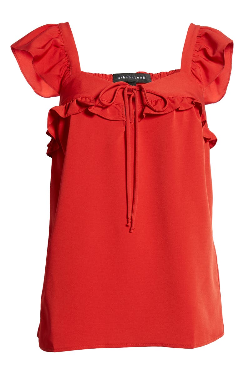 GIBSONLOOK Ruffle Top, Alternate, color,