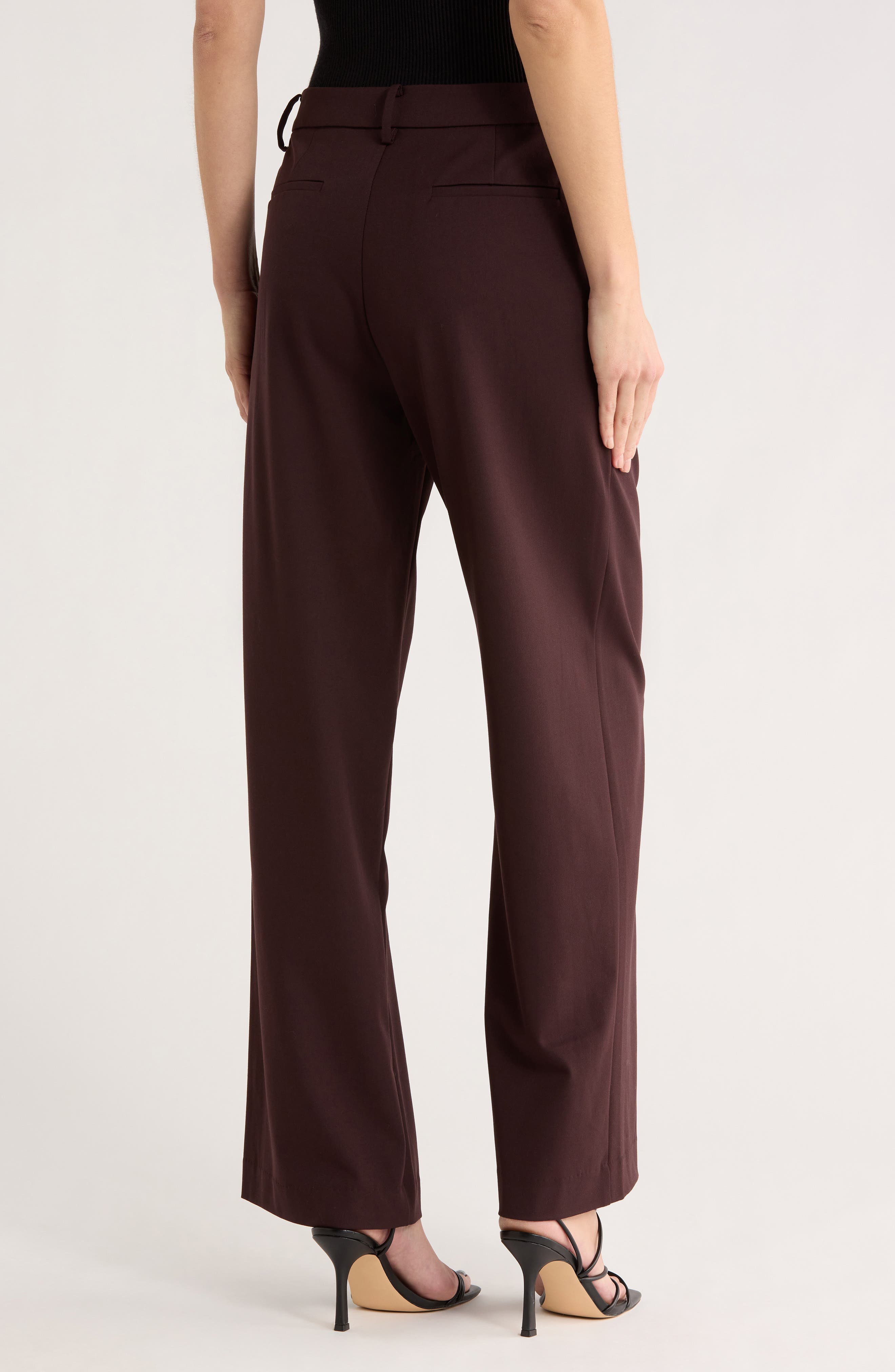 Pleated Wide Leg Trousers - image 2