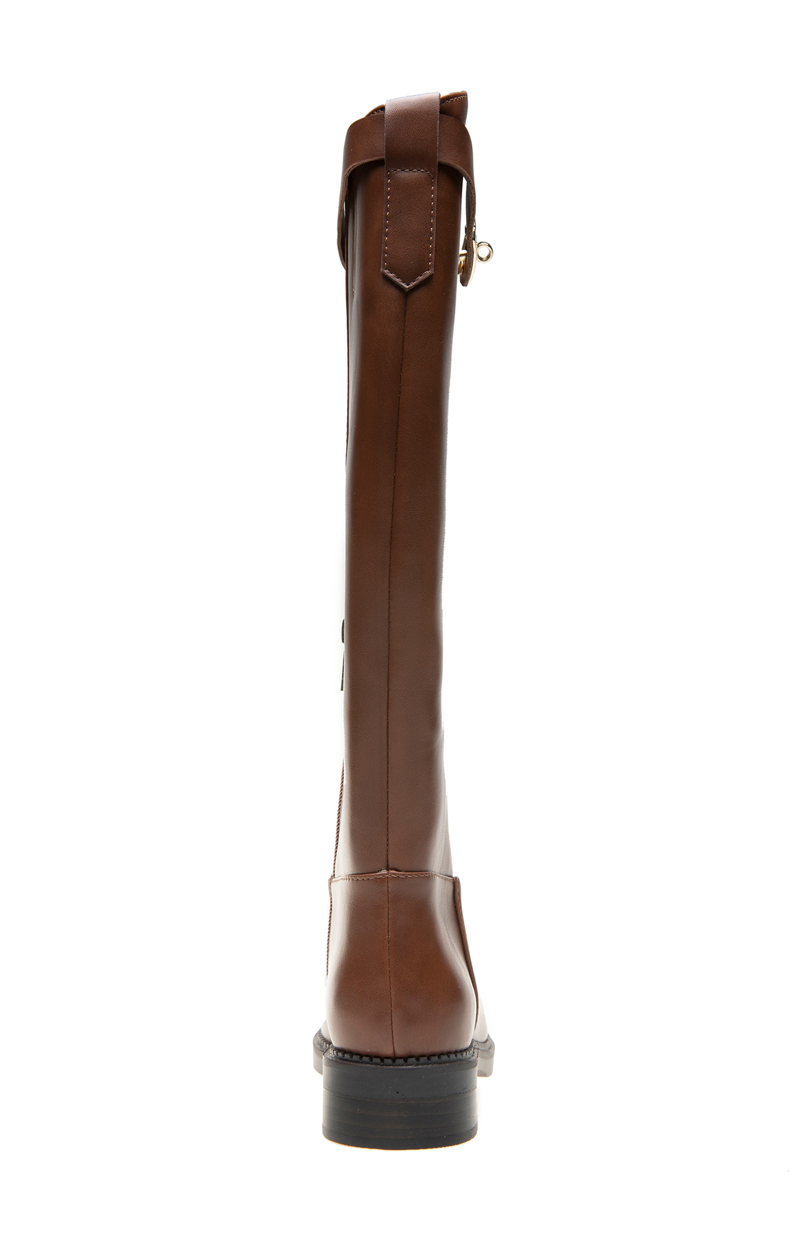 Stacy Riding Boot, Alternate, color, COGNAC PU
