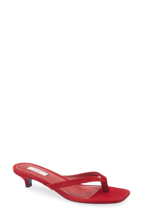 シューズ・サンダルその他 Top Red Unisex Flip-Flops Amazon.com | INC Womens Loren Toe-Loop Solid Jelly Sandals