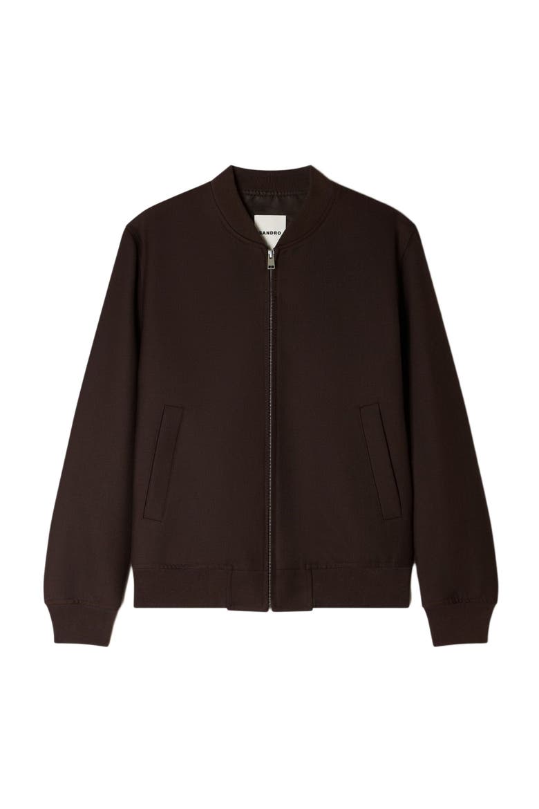 Zip-up jacket, Alternate, color, Chocolate