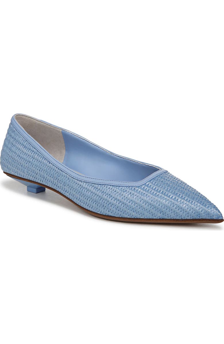 Franco Sarto Prella Pointed Toe Kitten Heel Pump, Main, color, Blue