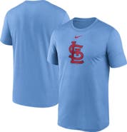 Nike Men's Nike Light Blue St. Louis Cardinals Legend Fuse Large Logo Dri-FIT T-Shirt