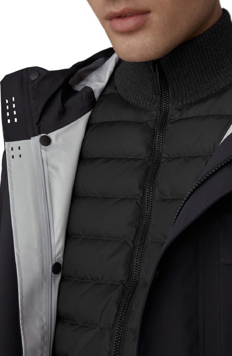 Canada Goose Hybridge Knit Quilted Down Vest, Alternate, color, 