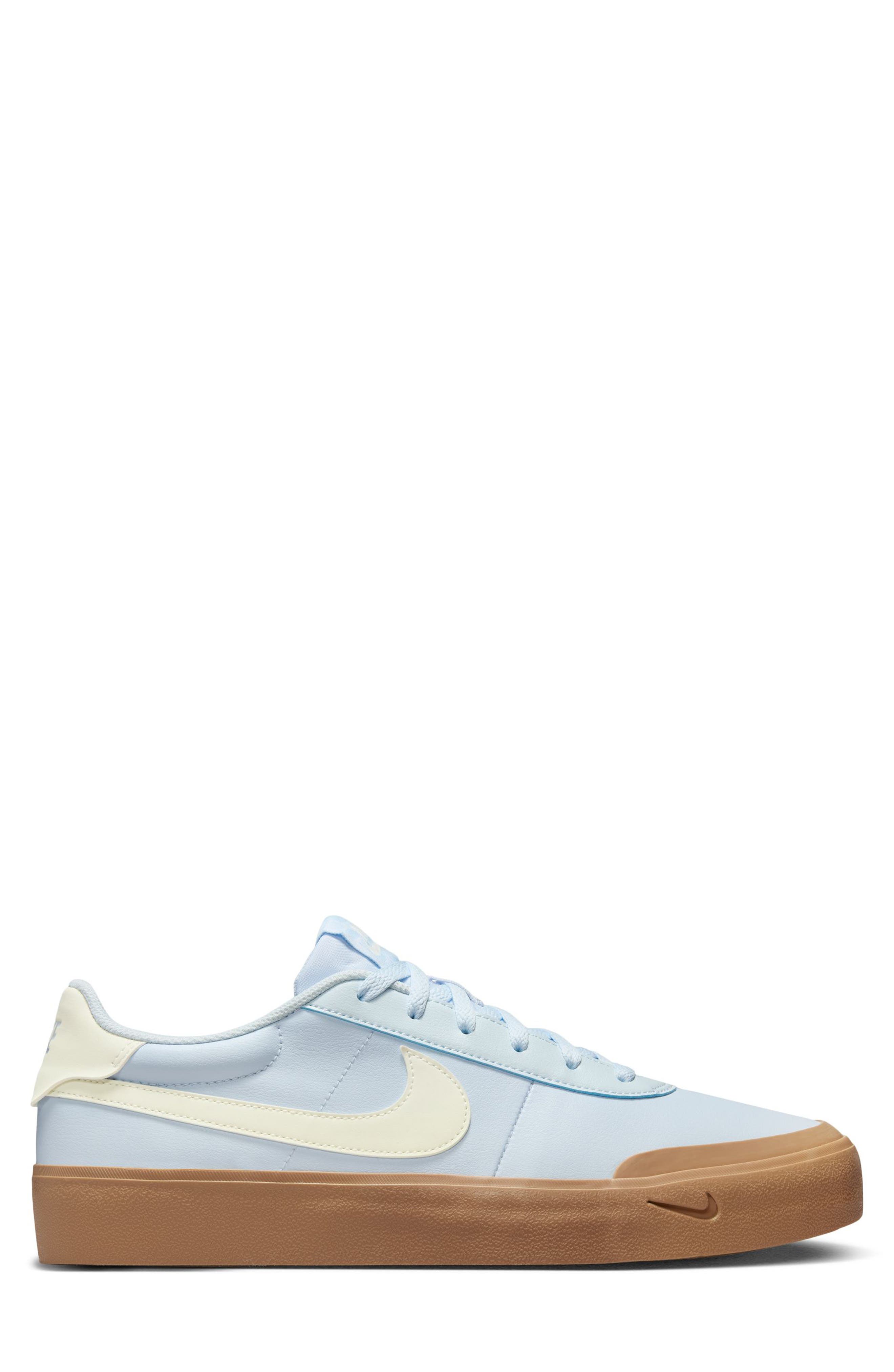 Nike Court Shot Sneaker, Alternate, color, Blue Tint/ Sail/ Light Brown