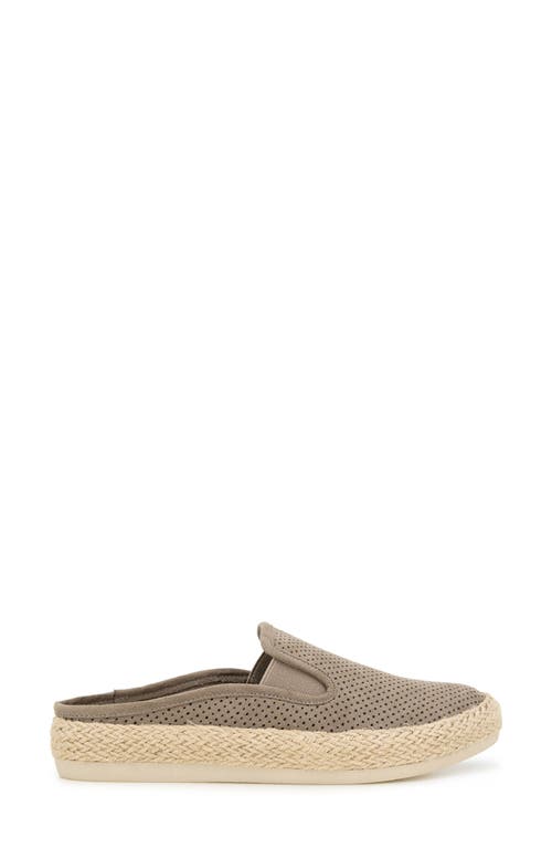 Esprit Neema Espadrille Mule In Elephant Faux Suede