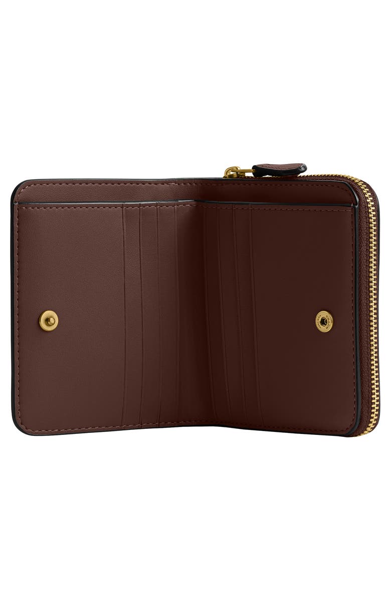 COACH Refined Leather Bifold Wallet, Alternate, color, Maple