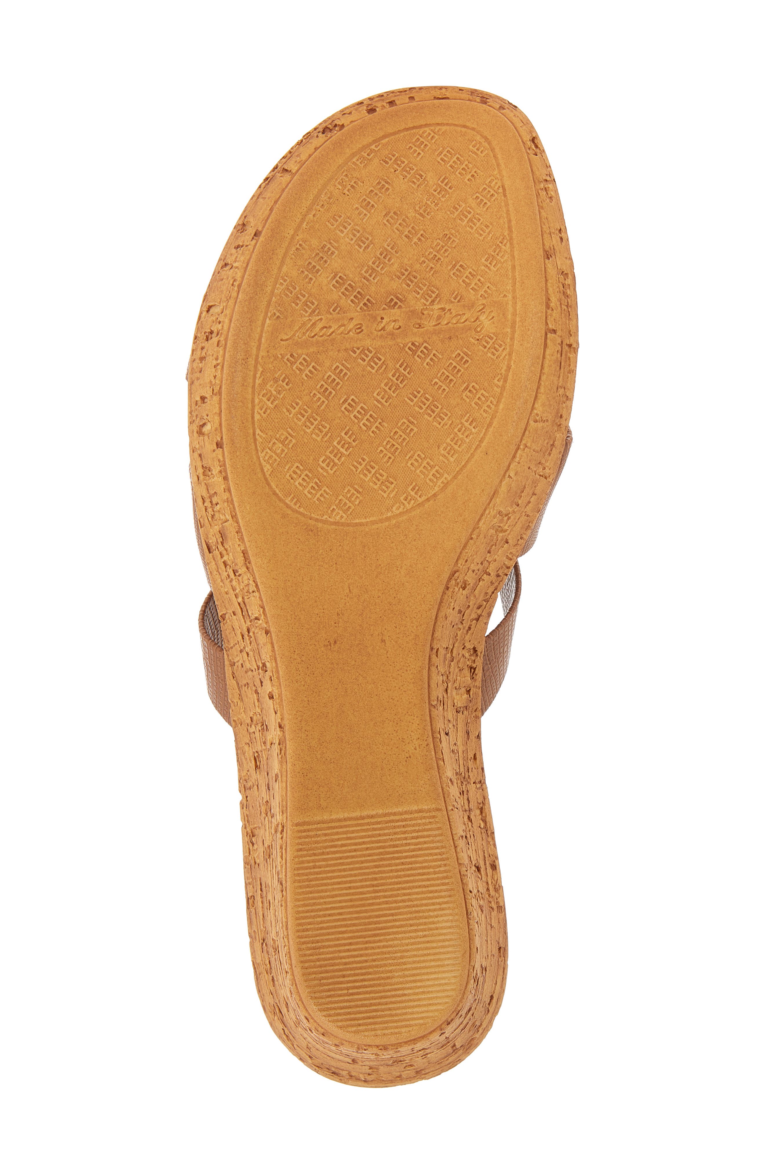 Yuna Wedge Sandal, Alternate, color, TAN