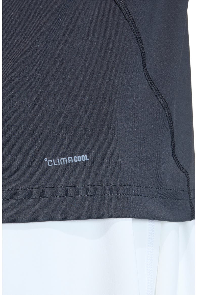 Club High Neck Racerback Tank, Alternate, color, BLACK