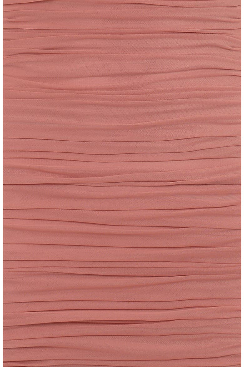 Sirene Ruched Mesh Dress, Alternate, color, ANTIQUE ROSE