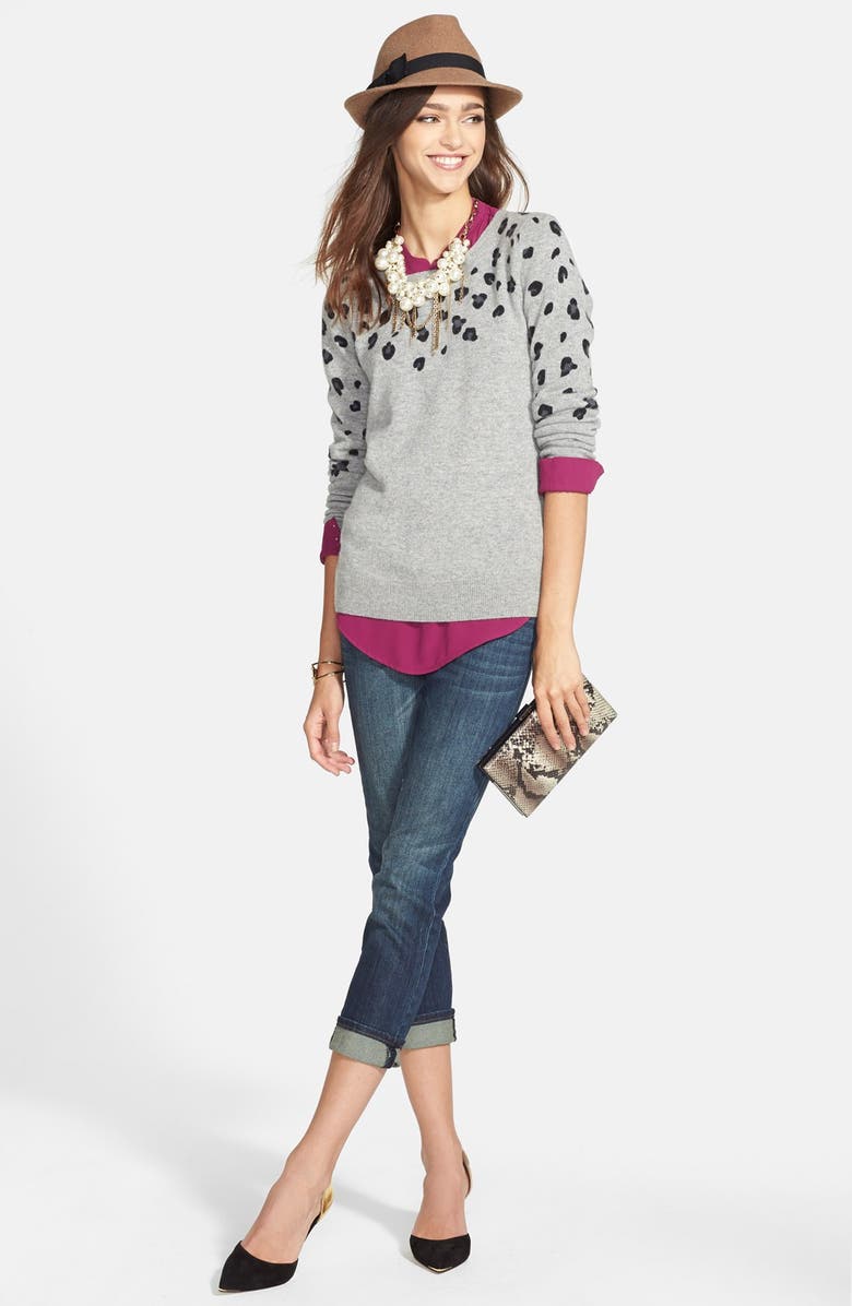 KUT from the Kloth 'Reese' Stretch Straight Leg Ankle Jeans, Alternate, color, 