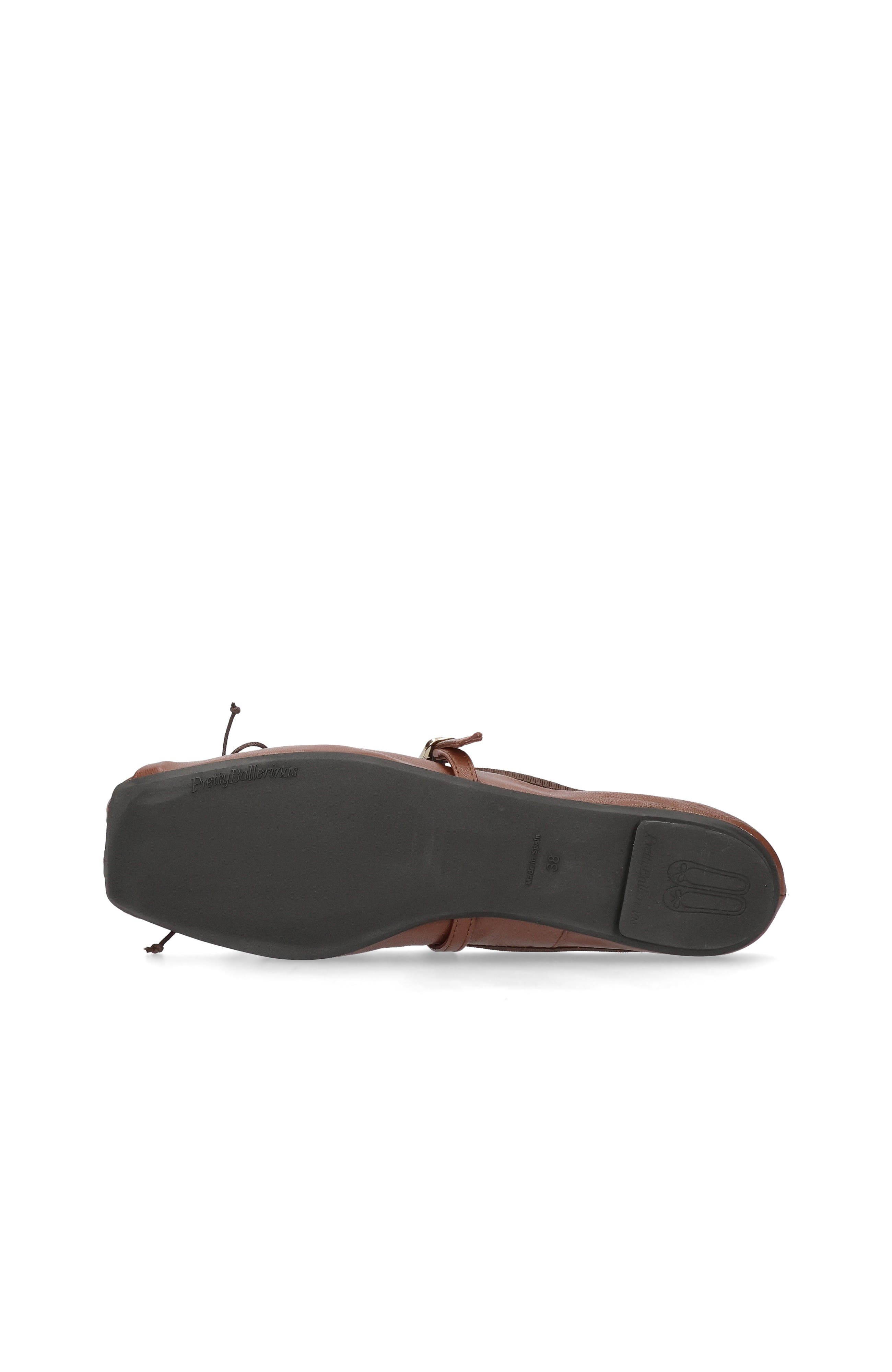 Pretty Ballerinas Square Toe Ballet Slide, Alternate, color, Brown