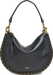 Isabel Marant Oskan Soft Zipped Leather Crossbody Bag