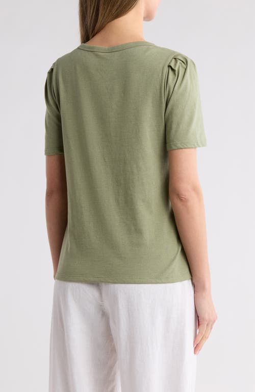 CASLON CASLON® STRIPE ENVELOPE NECK KNIT TOP