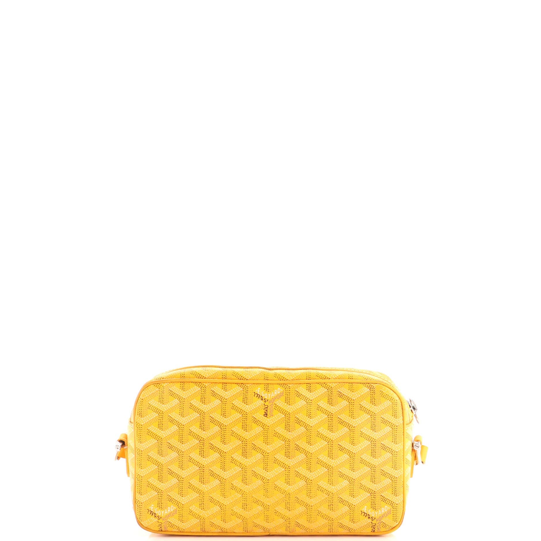 Cap Vert Bag Coated Canvas, Alternate, color, Yellow