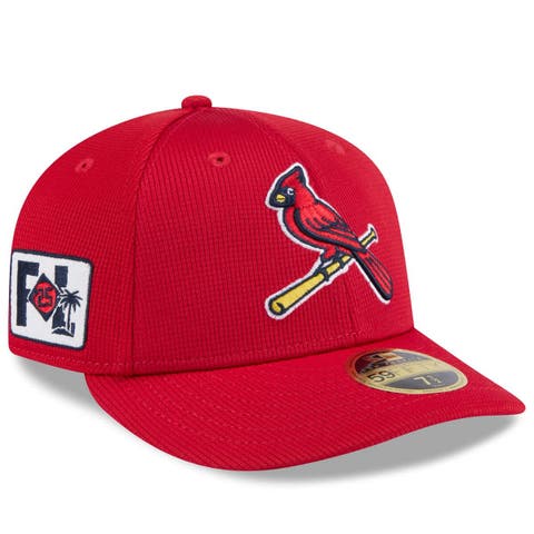 Men's New Era  Red St. Louis Cardinals 2025 Spring Training Low Profile 59FIFTY Fitted Hat