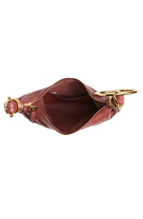 Chloé Chloè Bracelet Small Leather Hobo Bag