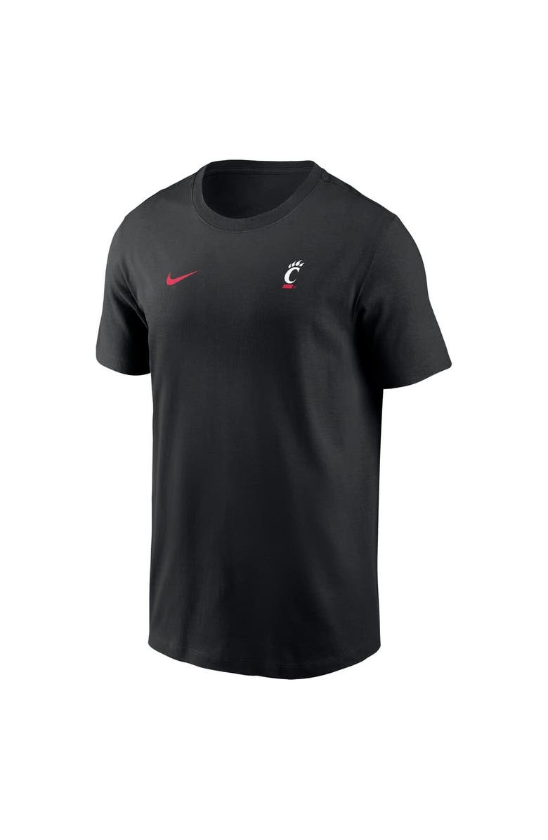 Nike Men's Nike Black Cincinnati Bearcats 2025 Sideline Legend Performance T-Shirt, Alternate, color, 