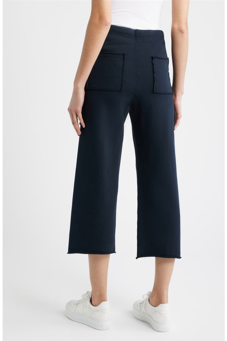 Penny Patch Pocket Crop Sweatpants, Alternate, color, BRITISH ROYAL NAVY