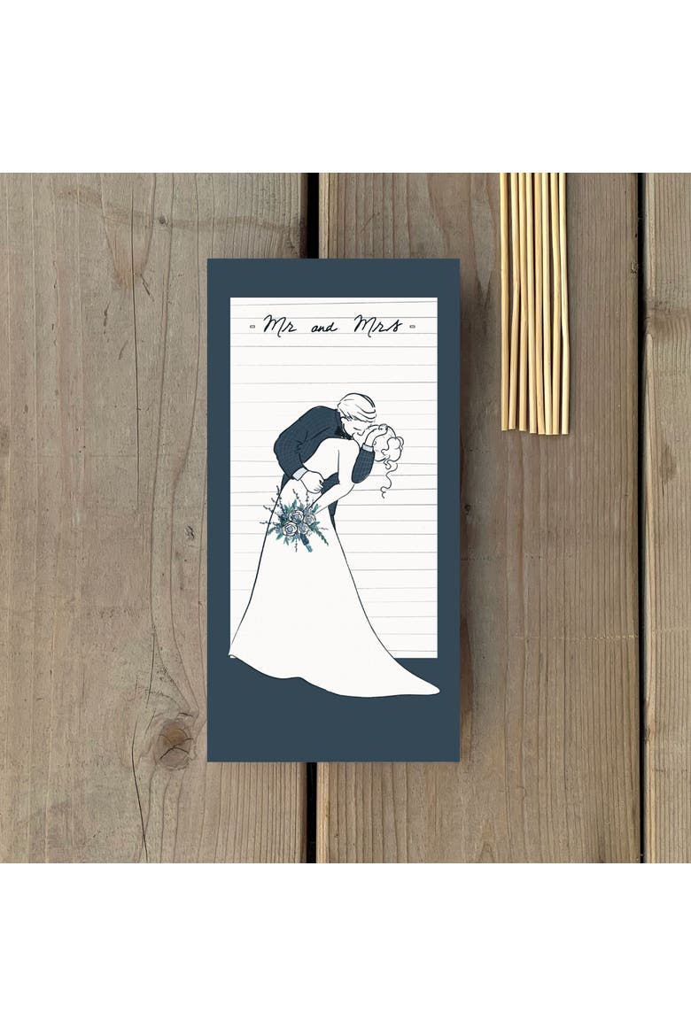 2ct Mr. and Mrs. Long Greeting Card Pack, Alternate, color, Multi-Pack