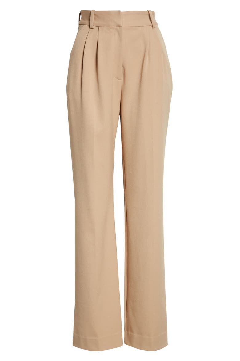 The Favorite Pant Pleat Pants, Alternate, color, BEIGE