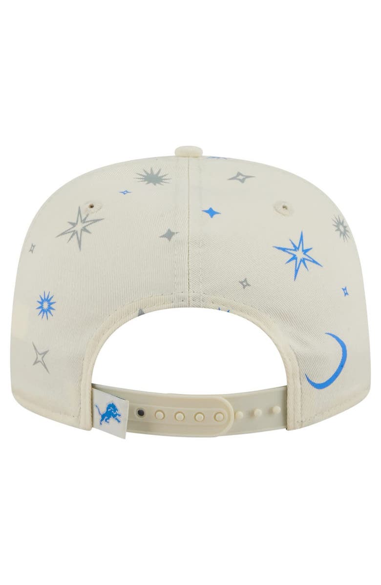 New Era Men's New Era Cream Detroit Lions Celestial Golfer Adjustable Hat, Alternate, color, Cream