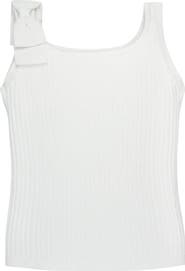 Hope & Henry Baby Girls' Bow Sweater Tank, Infant