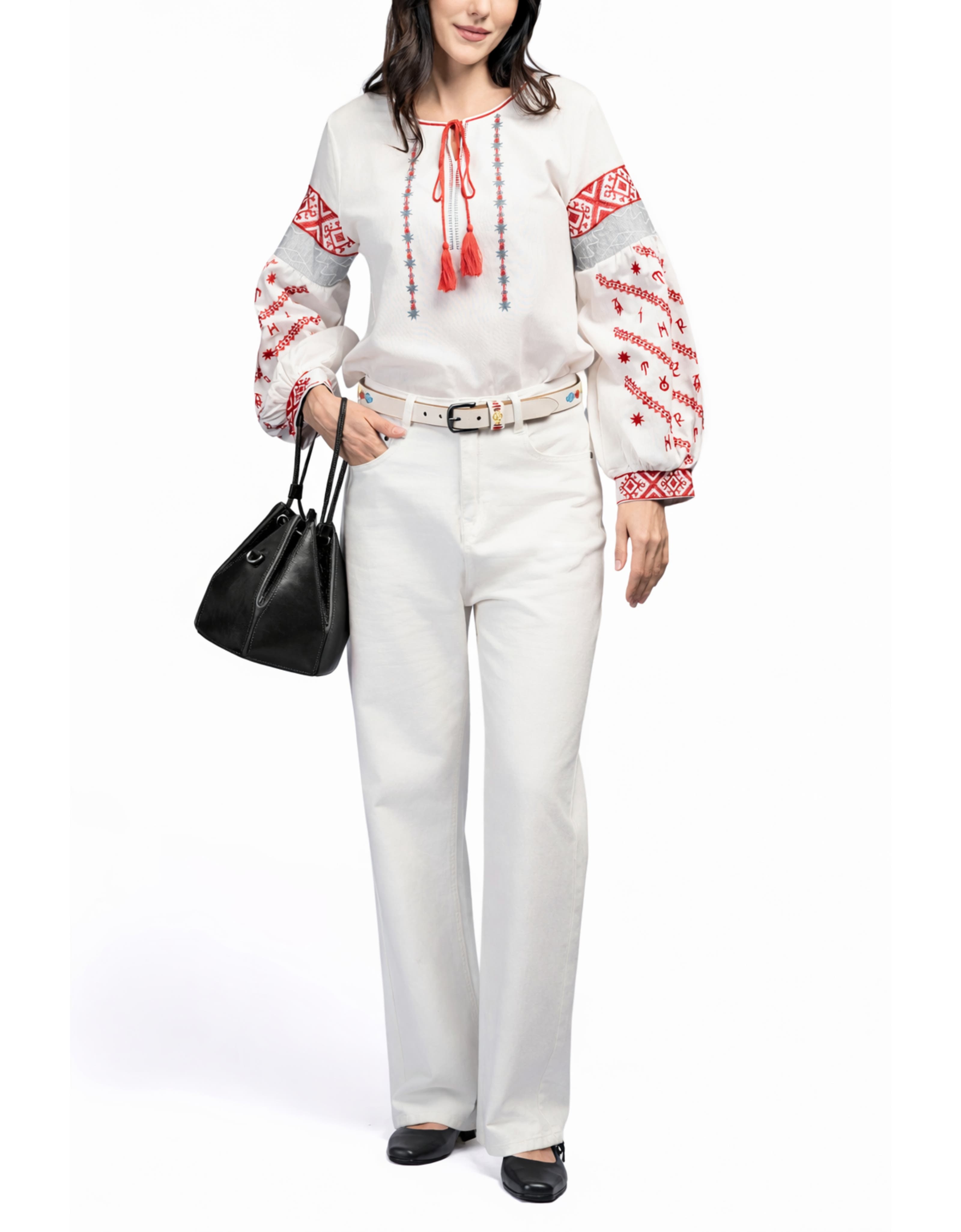 OLD TREND Prism Small Convertible Leather Bucket Crossbody, Alternate, color, Black