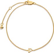 Monica Vinader Initial Chain Bracelet