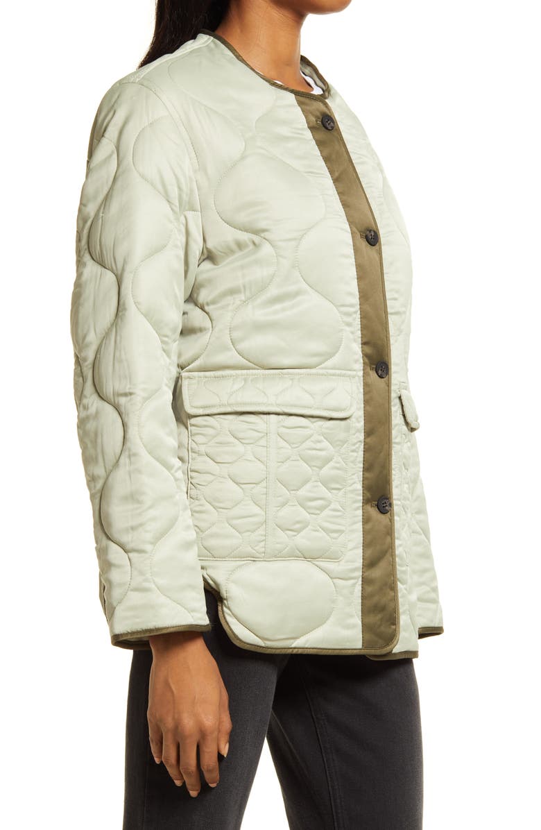 AllSaints Foxi Quilted Liner Jacket, Alternate, color,