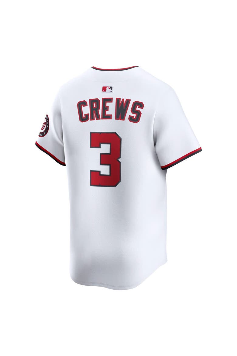 Men's Nike Dylan Crews White Washington Nationals Home Limited Player Jersey, Alternate, color, White