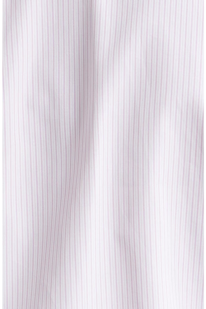 Classic Fit Striped Cotton Shirt, Alternate, color, PWA ROSE/ WHITE