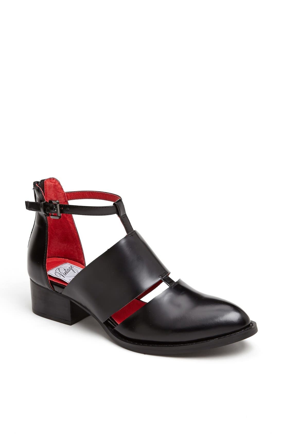 'Carina' Bootie, Main, color, BLACK