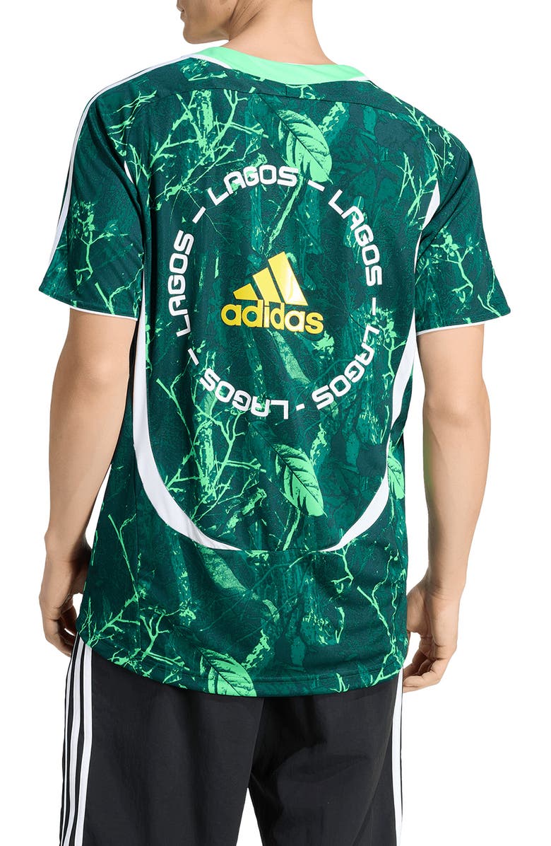 adidas Lagos Graphic Jersey, Alternate, color, Screaming Green/ Ivy/ Green
