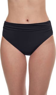 Profile by Gottex Tutti Frutti High Waist Side Shirred Swim Bottom