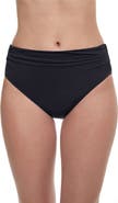 Profile by Gottex Tutti Frutti High Waist Side Shirred Swim Bottom