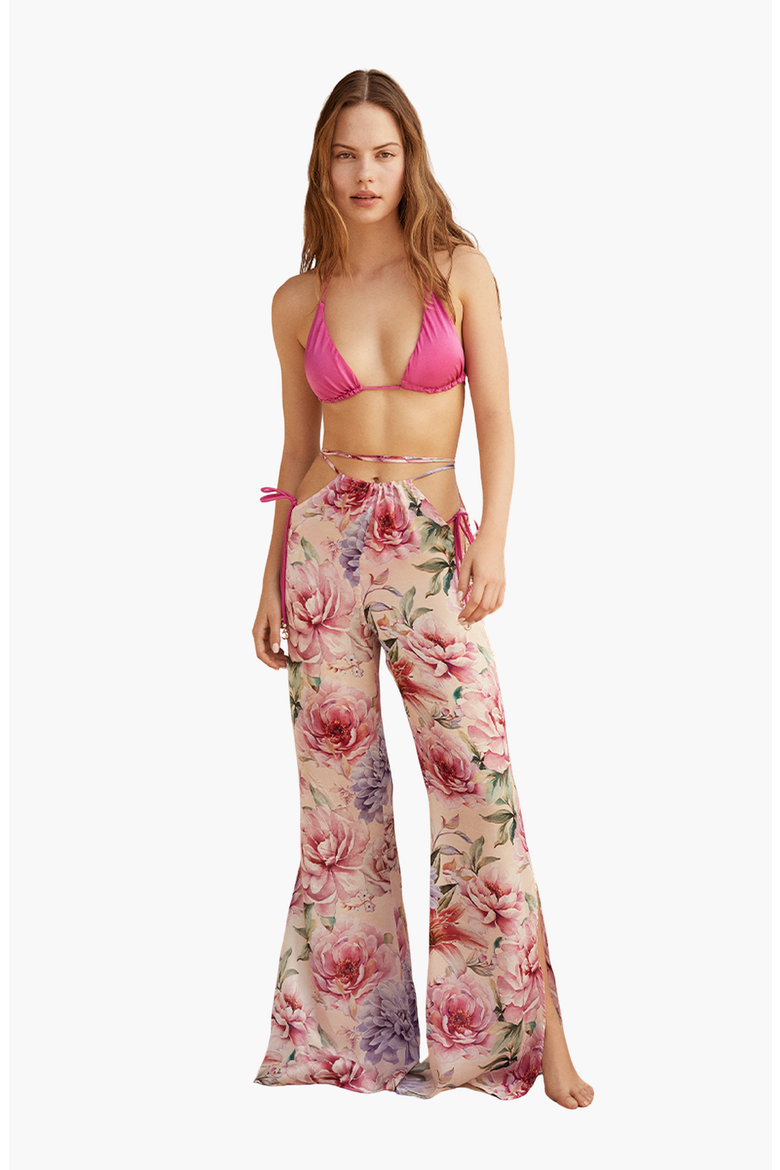 RHEA PANTS, Main, color, Floral Pink