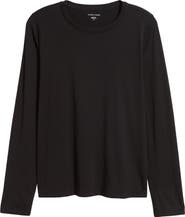 Eileen Fisher Long Sleeve Organic Cotton T-Shirt