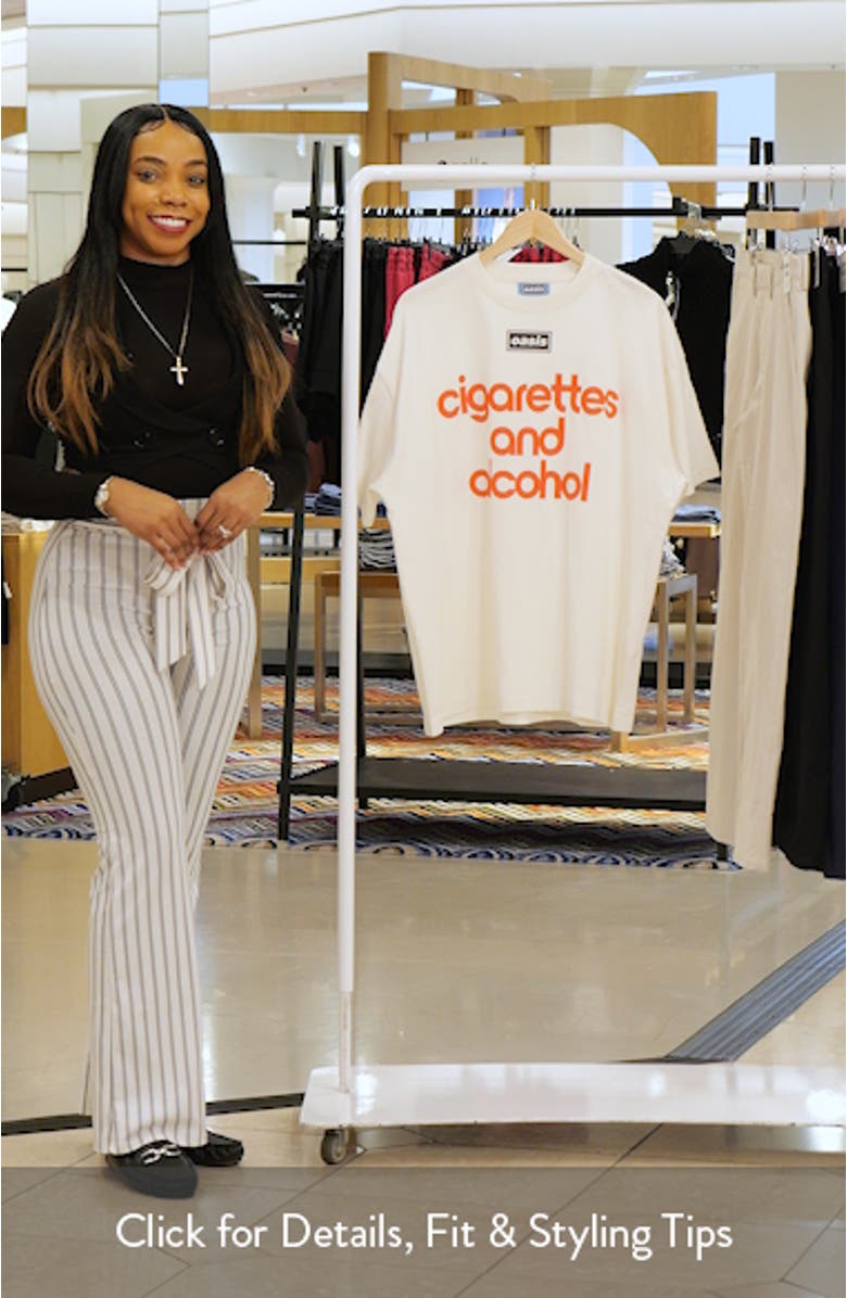 x Oasis Nordique Graphic Cotton T-Shirt, sales video thumbnail