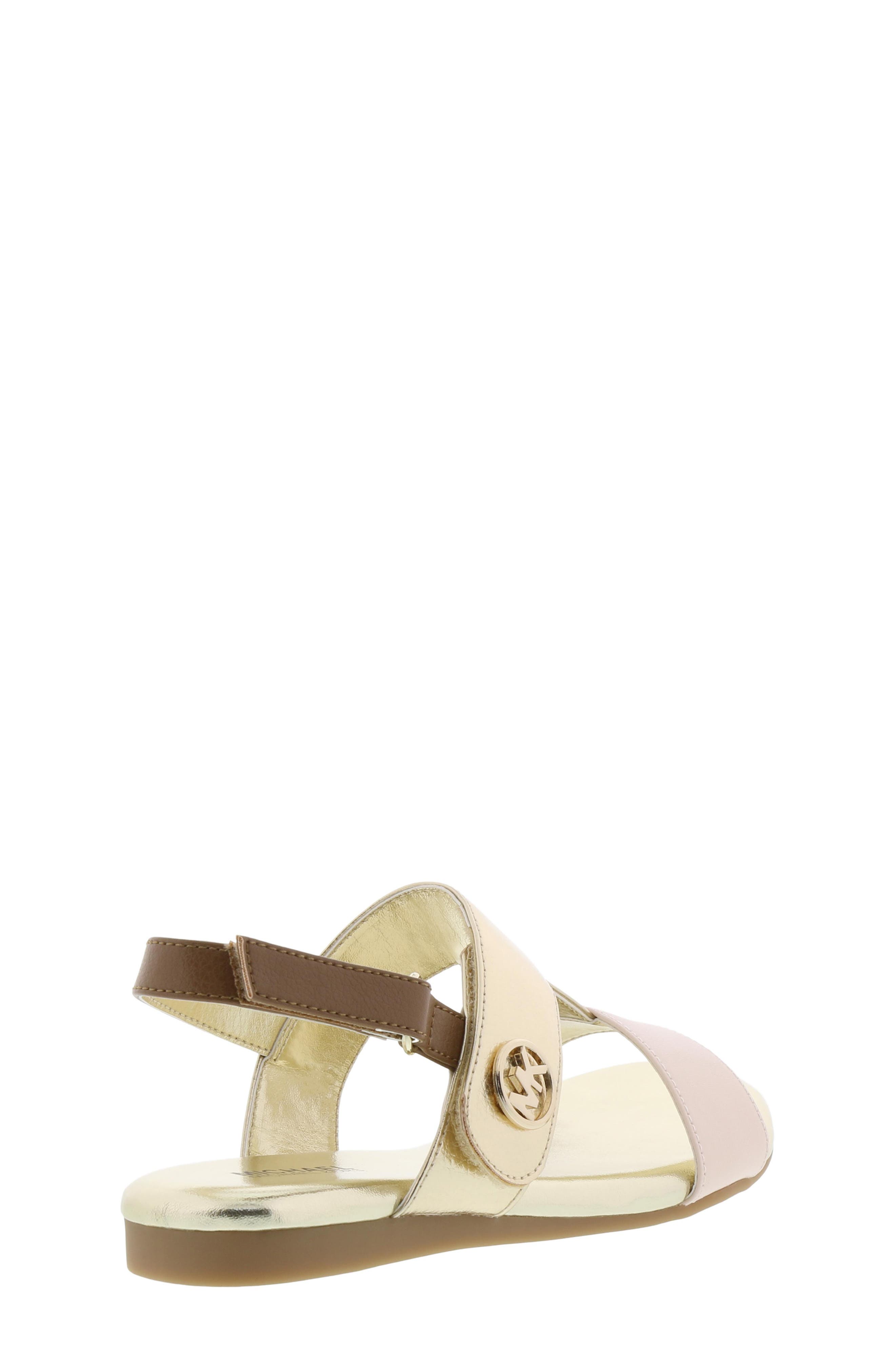 MICHAEL Michael Kors Tilly Sophie Metallic Sandal, Alternate, color, 