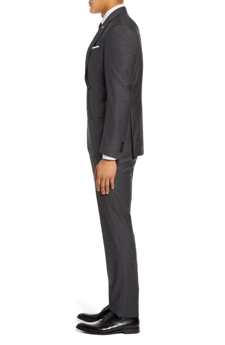 Ted Baker London Roger Trim Fit Solid Wool Suit, Alternate, color,