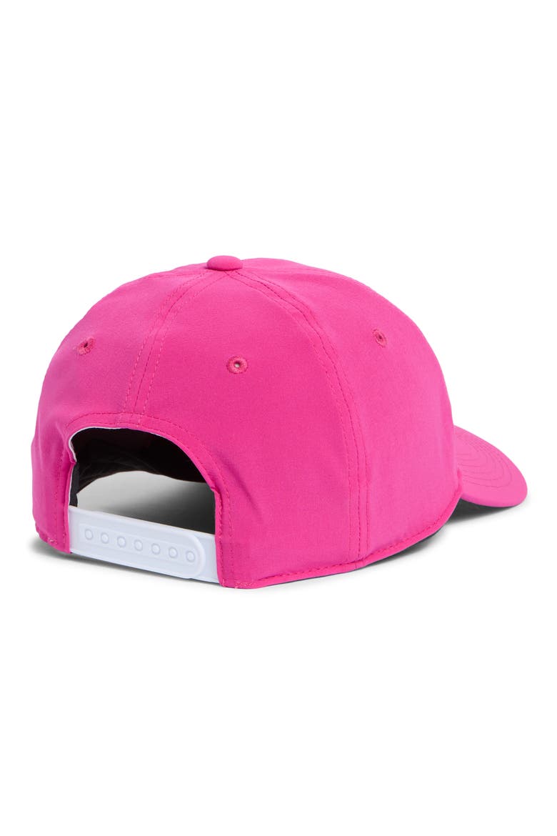 Emblem Snapback Baseball Cap, Alternate, color, RASPBERRY