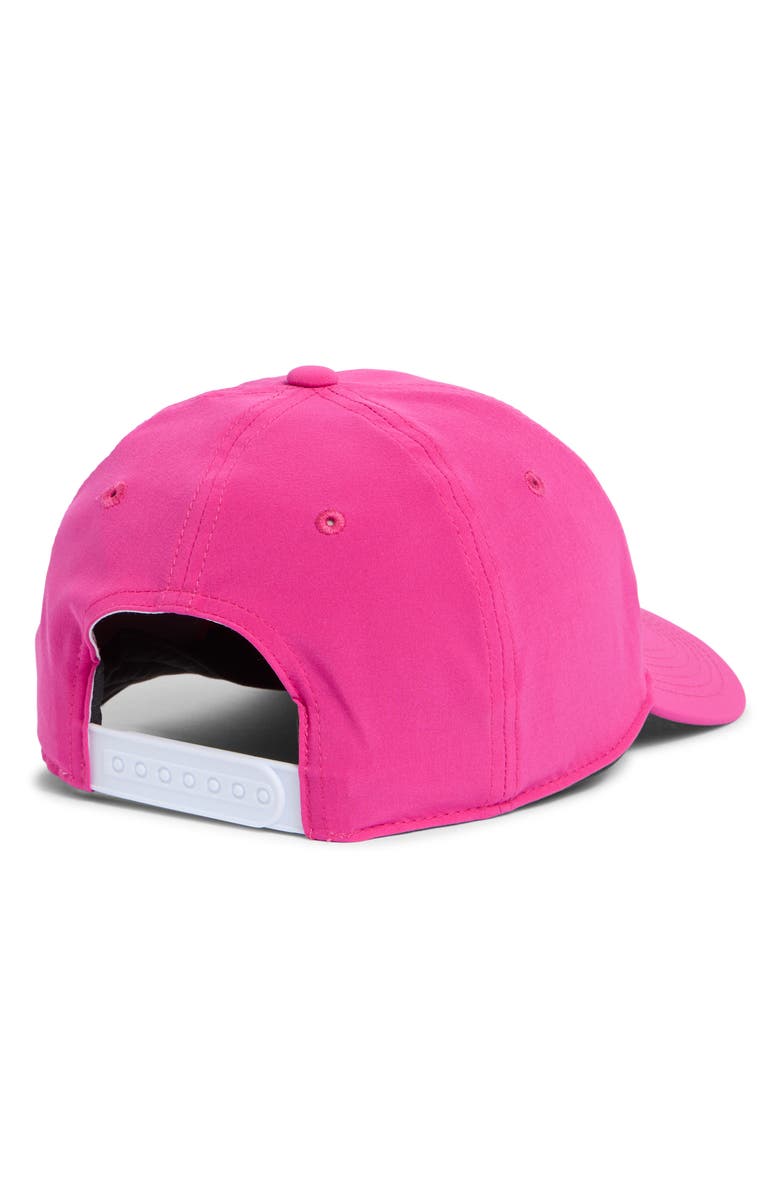 Swannies Emblem Snapback Baseball Cap, Alternate, color, Raspberry