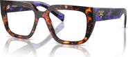 Prada 50mm Irregular optical glasses