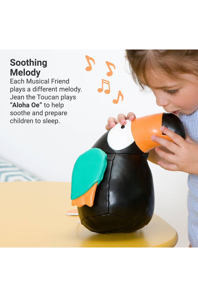 Musical Animals - Toucan, Plush Baby Music Box, Nursery Toy, Alternate, color, Multicolor