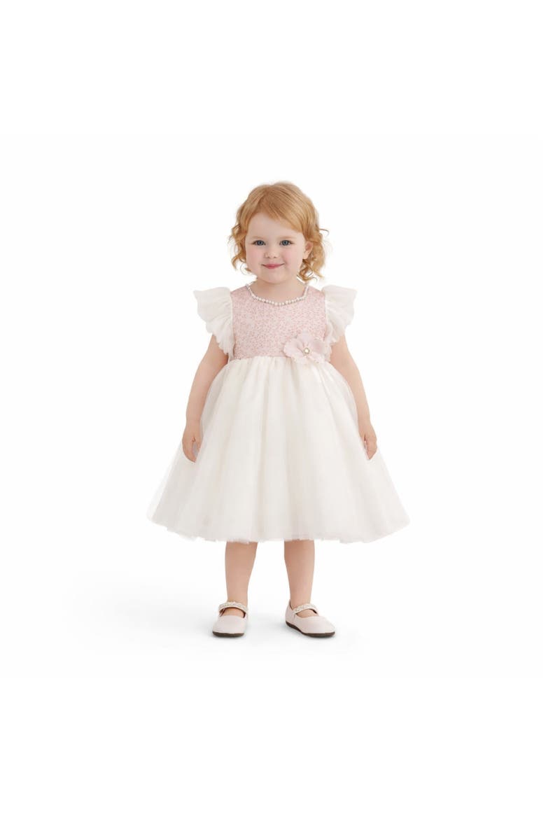 Lullaby  Sequin Tulle Occasion Dress, Alternate, color, Pink