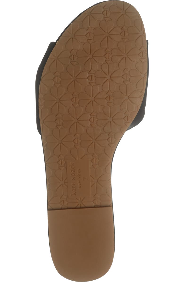 Kate Spade New York miley slide sandal, Alternate, color, Black